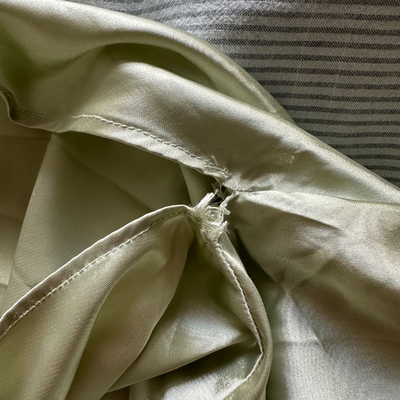 NWT ACNE STUDIOS Asymmetric Satin Dress - Picture 8 of 8